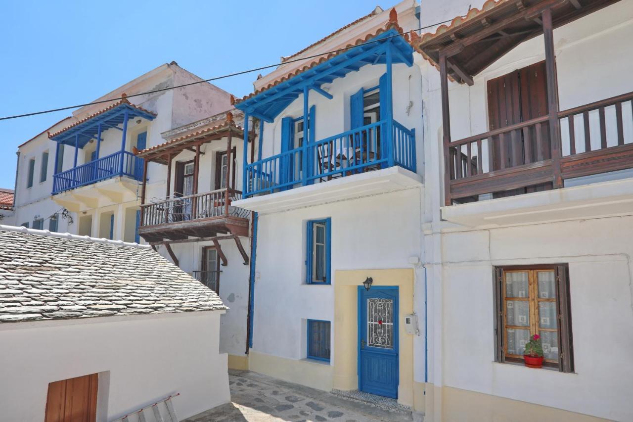 Skopelos House In Castle Panormos  Eksteriør bilde