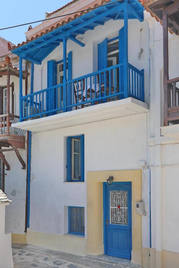 Skopelos House In Castle Panormos  Eksteriør bilde